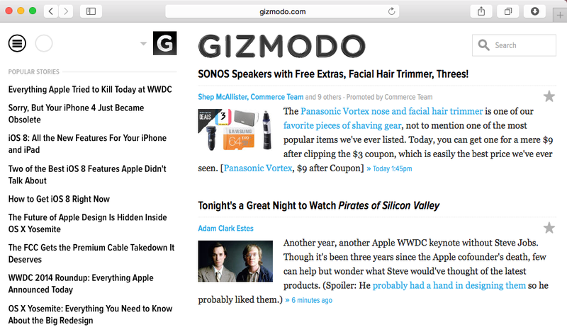 Illustration for article titled OS X Yosemite Preview: All the New Features for Your Mac